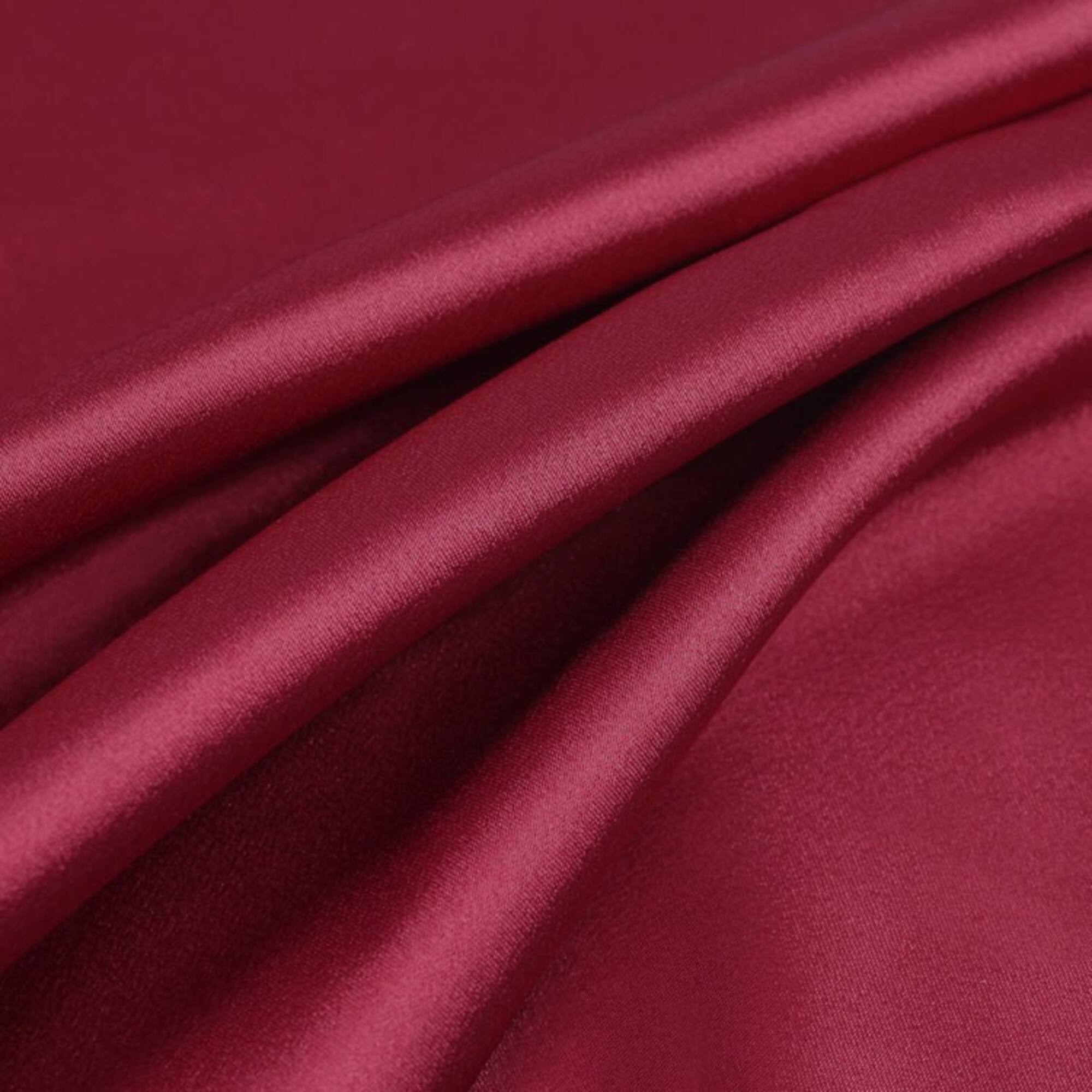 Burgundy Charmeuse